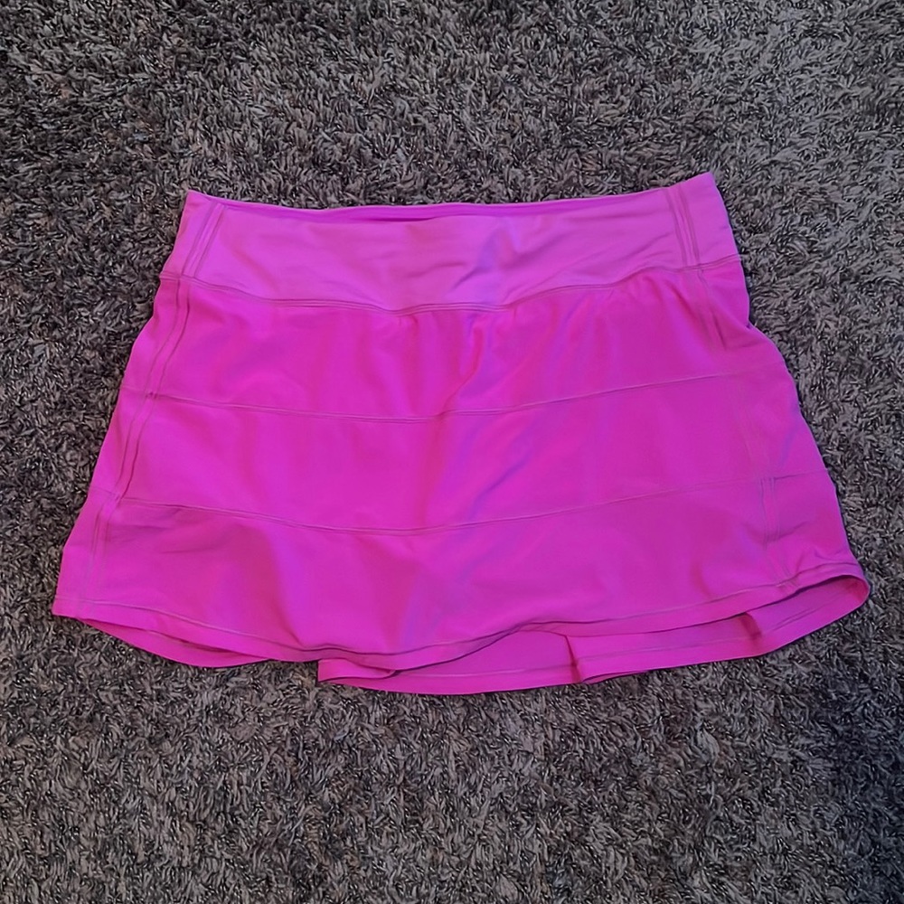 Lululemon skirt sonic pink size 10